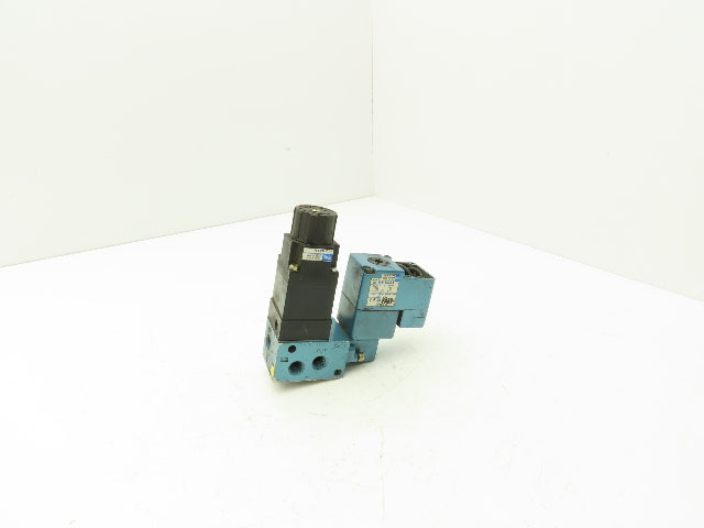 MAC 251B-111AAAA Pneumatic Air Solenoid Valve Regulator 120 psi 120VAC 24VDC 3/2