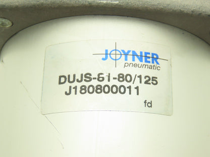 Joyner DUDJS-81-80/125 Pneumatic Air Cylinder 80mm Bore 125mm Stroke Double Act