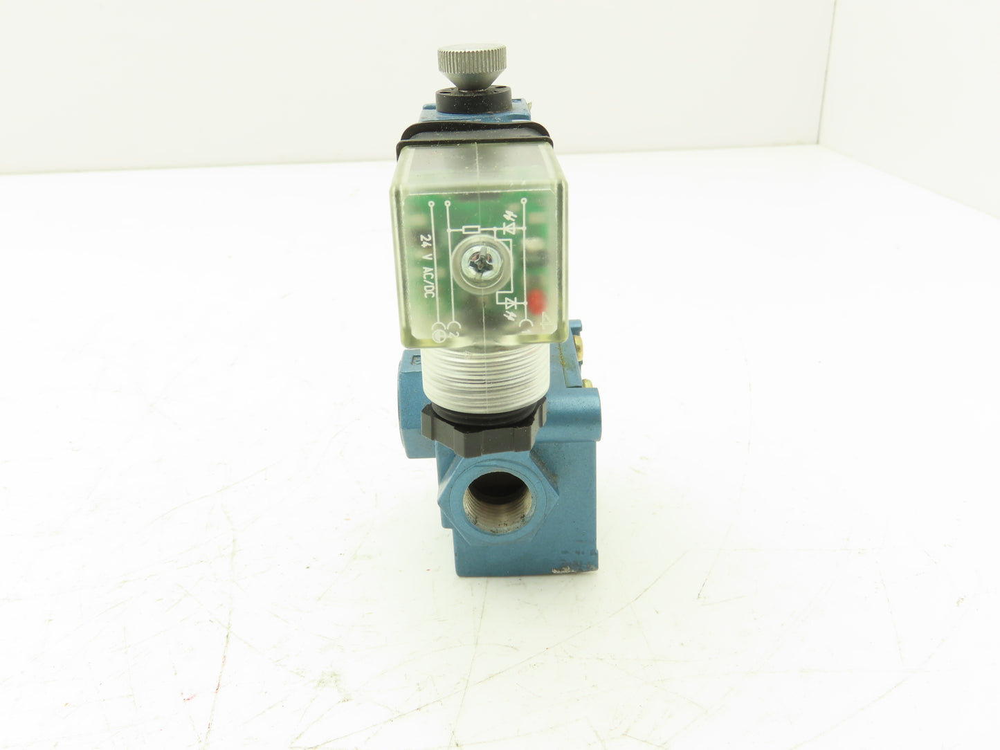 MAC 55B-22-PE-614JC Solenoid Valve 3/8" NPT 24VDC Coil 30-150PSI