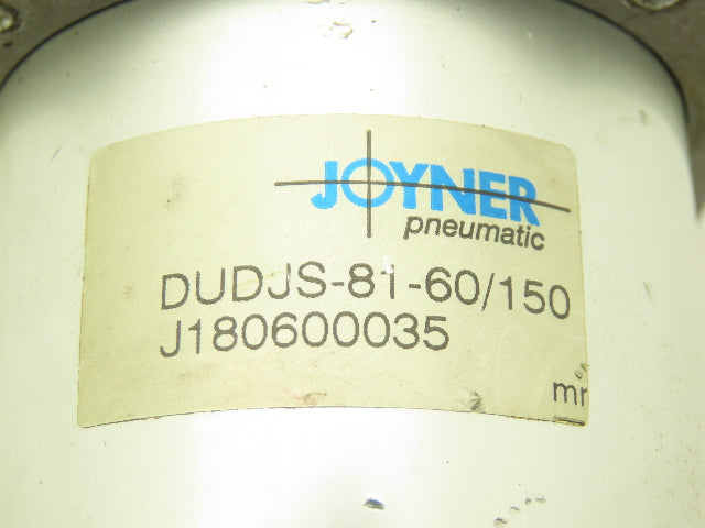 Joyner DUDJS-81-60/150 Pneumatic Air Cylinder 60mm Bore 150mm Stroke Double Act