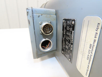 Siemens 1PM6105-2LF81-1AR1-Z Servo Motor 7.5Kw 4000 RPM Encoder Q01 256 S/R