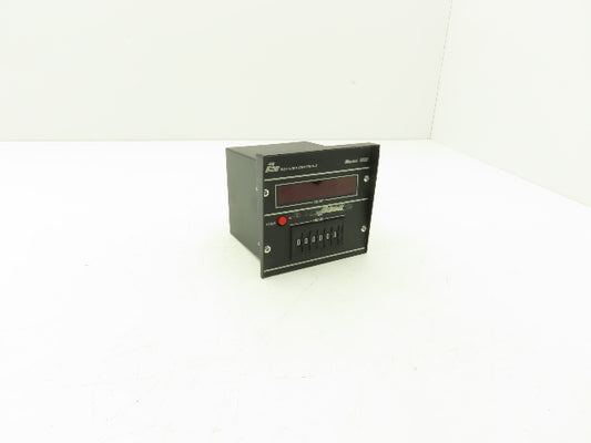 Red Lion SCD00600 Digital Counter Preset 115VAC 1/4 DIN 6 Character