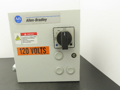 Allen Bradley 103H-NX1D Motor Starter Enclosure Electrical Disconnect