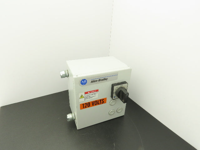 Allen Bradley 103H-NX1D Motor Starter Enclosure Electrical Disconnect