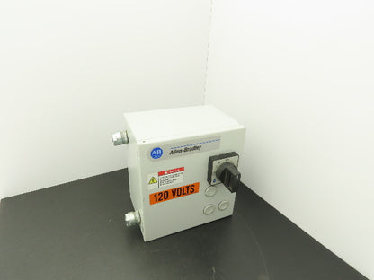 Allen Bradley 103H-NX1D Motor Starter Enclosure Electrical Disconnect
