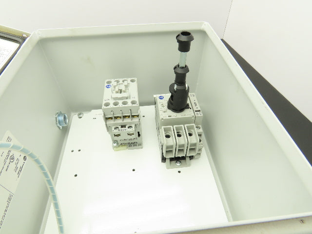 Allen Bradley 103H-NX1D Motor Starter Enclosure Electrical Disconnect