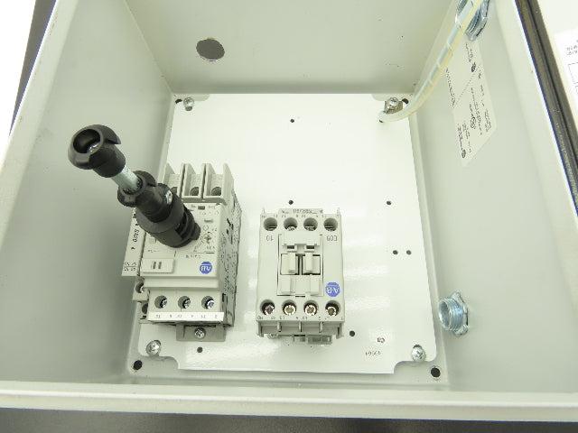 Allen Bradley 103H-NX1D Motor Starter Enclosure Electrical Disconnect