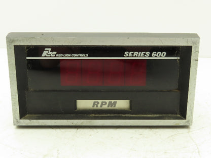 Red Lion 600 | Series 600 RPM Indicator Display 115VAC 4-Digit