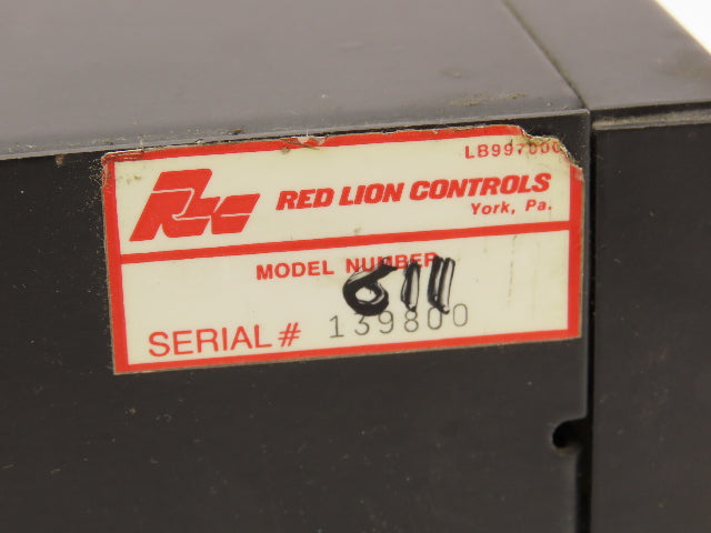 Red Lion 600 | Series 600 RPM Indicator Display 115VAC 4-Digit
