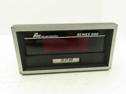 Red Lion 611 | Series 600 RPM Indicator Display 115VAC 4-Digit