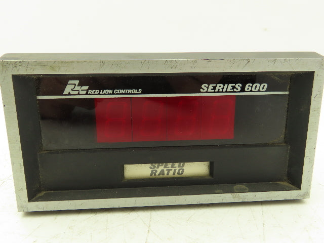 Red Lion 5162140 | Series 600 Speed Ratio Indicator Display 115VAC 4-Digit