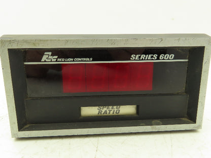 Red Lion 5162140 | Series 600 Speed Ratio Indicator Display 115VAC 4-Digit