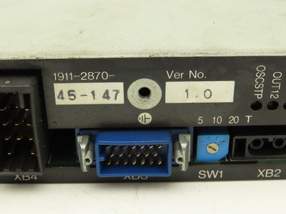 Okuma 1911-2870 FUB-DR3 Opus 7000 Servo Drive Control Card Ver 1.0 Lot of 5