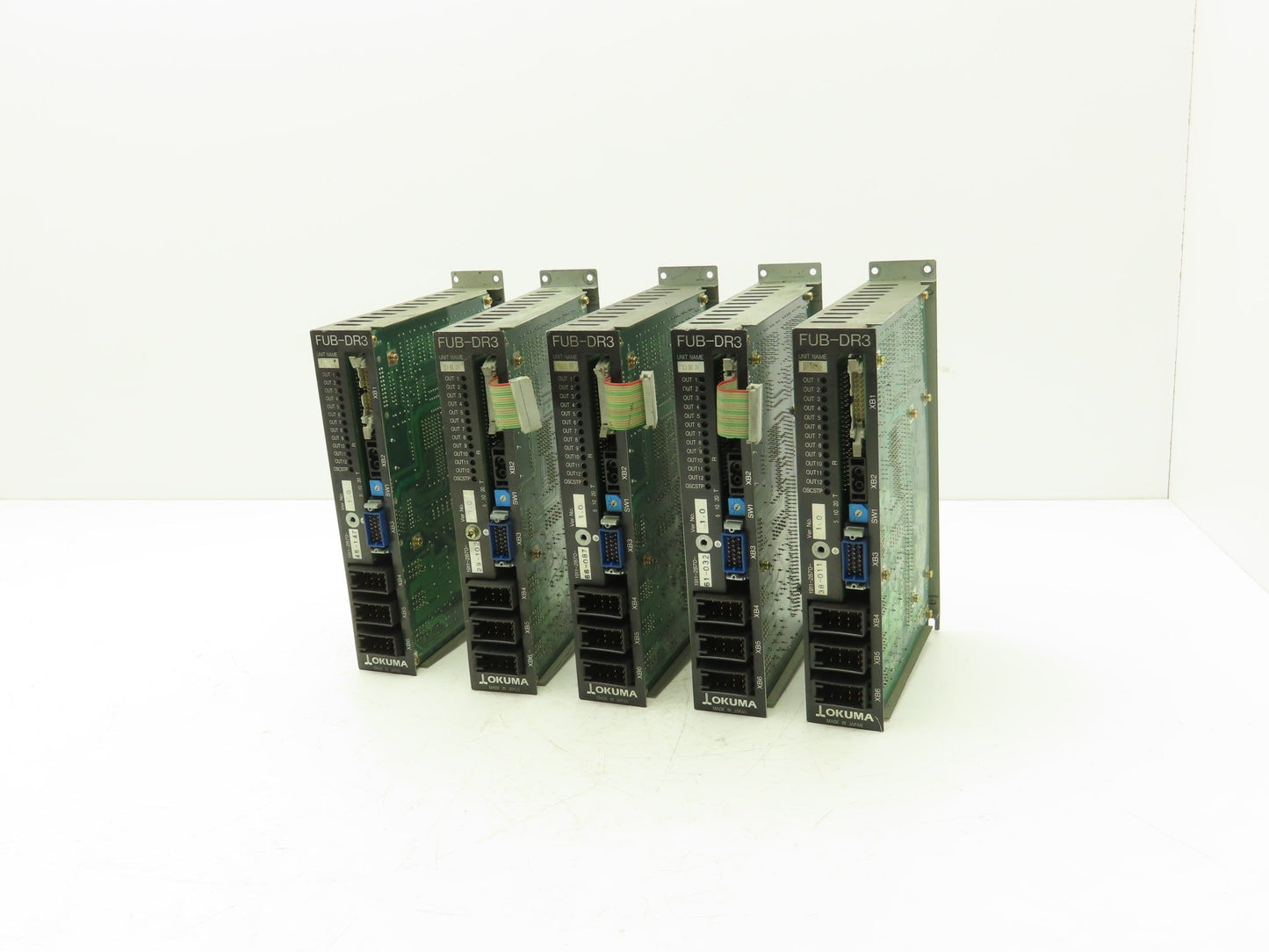 Okuma 1911-2870 FUB-DR3 Opus 7000 Servo Drive Control Card Ver 1.0 Lot of 5