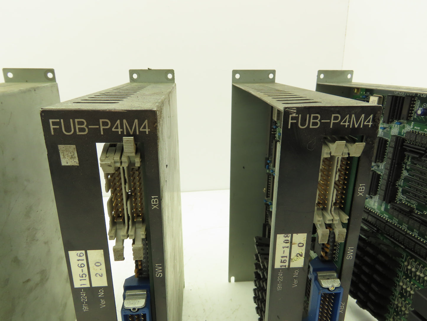 Okuma FUB-P4M4 Opus7000 PLC Slot Card Controller Version 2.0 Lot Of 4