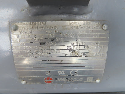 Emerson Electric DJ40S1AM AC Pump Motor 40Hp 3525 RPM 230/460V 3Ph 286JM