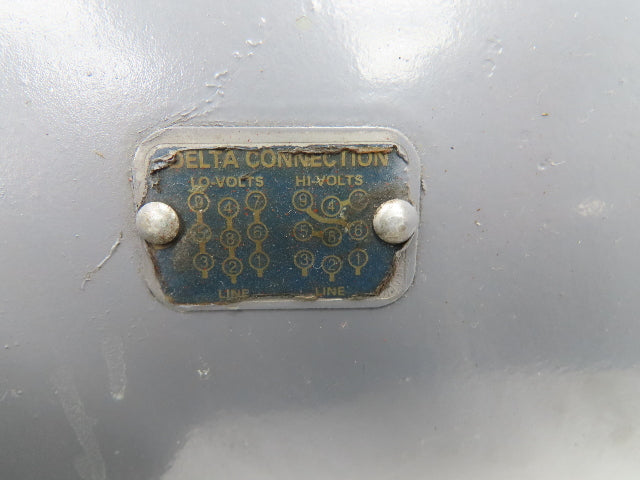 Emerson Electric DJ40S1AM AC Pump Motor 40Hp 3525 RPM 230/460V 3Ph 286JM