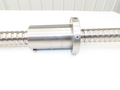 Ball Screw & Nut Assy 45mm Dia 16mm Pitch 1150mm OAL 45.25"
