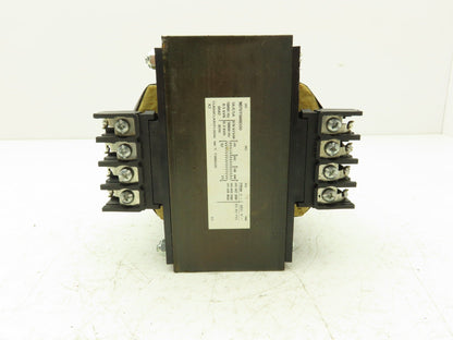 Square D 9070T500D20 Power Transformer 500VA 1Ph HV 208/230/460 LV 115 Class 180