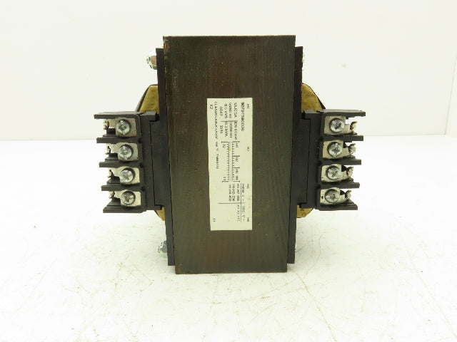 Square D 9070T500D20 Power Transformer 500VA 1Ph HV 208/230/460 LV 115 Class 180