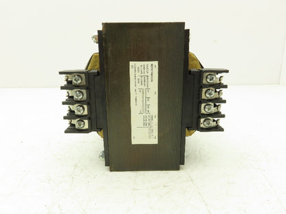 Square D 9070T500D20 Power Transformer 500VA 1Ph HV 208/230/460 LV 115 Class 180