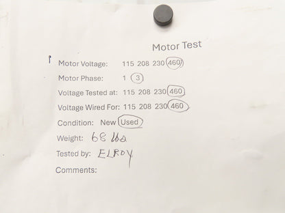 Siemens 1LA91074KA12 Metric AC Motor 3kw 1435rpm 460V 3PH IEC 100L