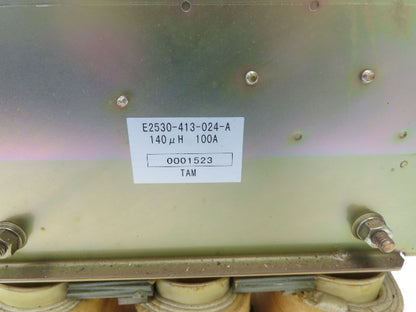 Okuma E2530-413-024-A Line Reactor 100A 140uH