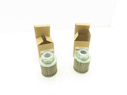 24W721 Filter Hydraulic Suction Strainer 100 Stainless Mesh 3/4" NPT Lot of 2