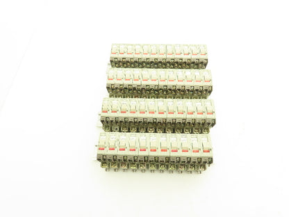 Fuji Electric Circuit Breakers AC/DC | 2/3/5/7A | 1-Pole | Lot of 47