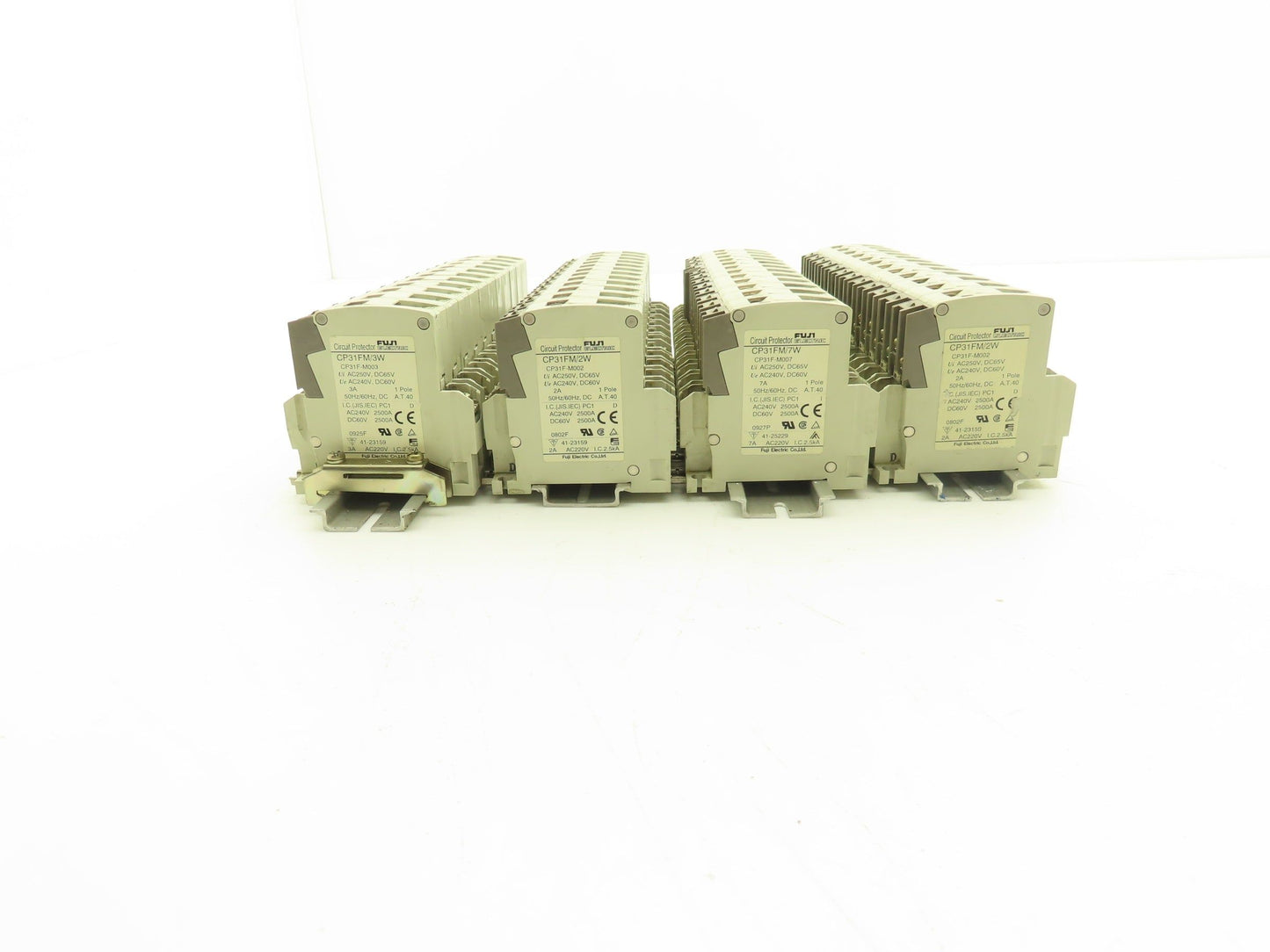 Fuji Electric Circuit Breakers AC/DC | 2/3/5/7A | 1-Pole | Lot of 47