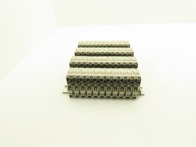 Fuji Electric Circuit Breakers AC/DC | 2/3/5/7A | 1-Pole | Lot of 47