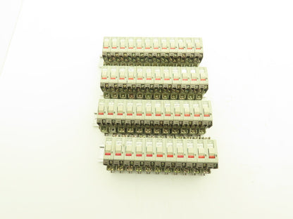 Fuji Electric Circuit Breakers AC/DC | 2/3/5/7A | 1-Pole | Lot of 47