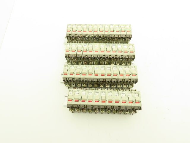 Fuji Electric Circuit Breakers AC/DC | 2/3/5/7A | 1-Pole | Lot of 47