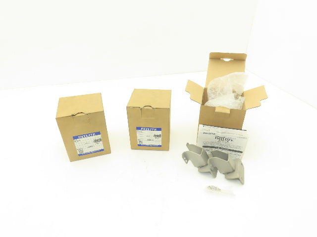 Patlite SZ-320KS Light Adjustable Mount Stainless Steel Brackets Sets Lot of 3