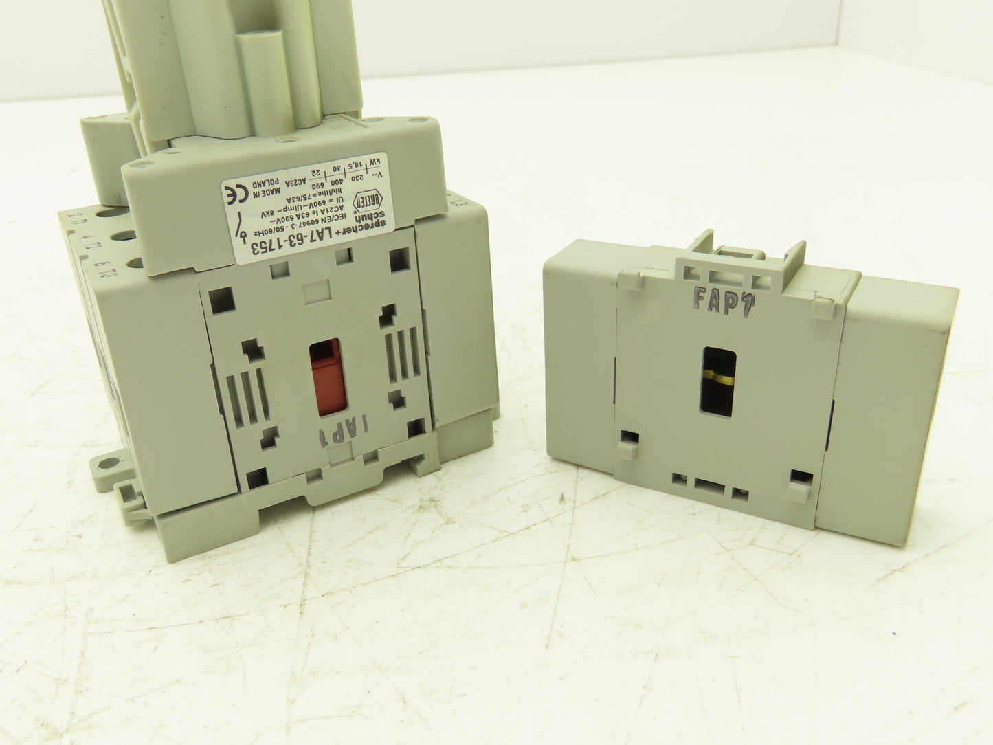 Sprecher+Schuh LA7-63-1753 Motor Disconnect Switch Through Door 25Hp 600v 3ph