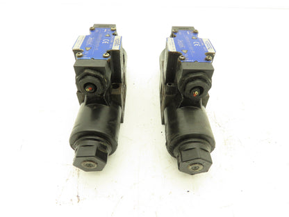 Yuken S-DSG-01-3C4-D24-70 Hydraulic Directional Solenoid Valve 24VDC  Lot of 2