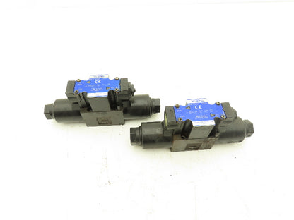 Yuken S-DSG-01-3C4-D24-70 Hydraulic Directional Solenoid Valve 24VDC  Lot of 2
