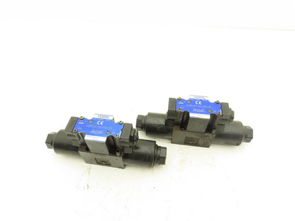 Yuken S-DSG-01-3C4-D24-70 Hydraulic Directional Solenoid Valve 24VDC  Lot of 2