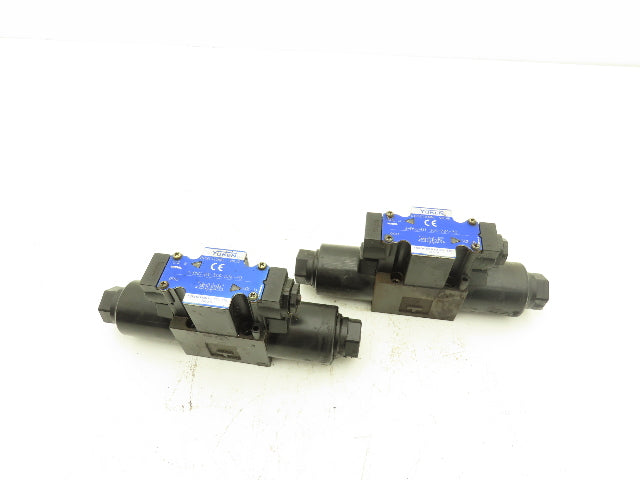 Yuken S-DSG-01-3C4-D24-70 Hydraulic Directional Solenoid Valve 24VDC  Lot of 2
