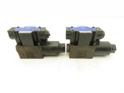 Yuken DSG-01-2B2-D24-70 Hydraulic Directional Solenoid Valve 24VDC  Lot of 2