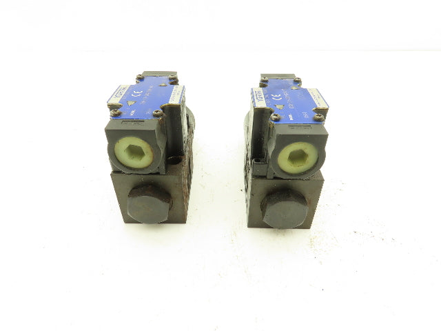 Yuken DSG-01-2B2-D24-70 Hydraulic Directional Solenoid Valve 24VDC  Lot of 2