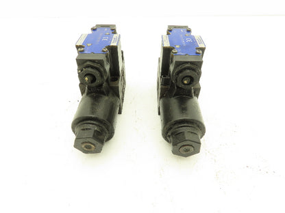 Yuken DSG-01-2B2-D24-70 Hydraulic Directional Solenoid Valve 24VDC  Lot of 2