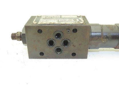 Parker MPRV-3-PP-07-K-N-11 Hydraulic Pressure Reducing Sandwich Valve