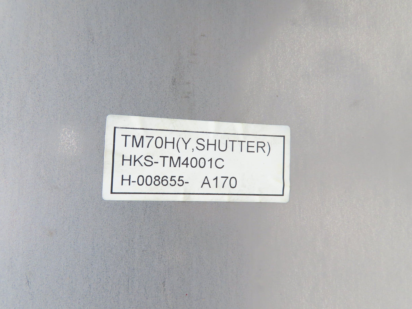 Machine Way Cover TM70H Y Shutter Stainless Steel 500x1740mm