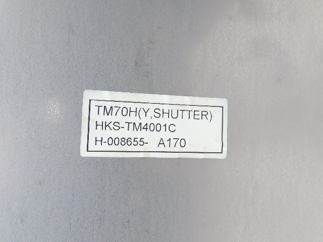 Machine Way Cover TM70H Y Shutter Stainless Steel 500x1740mm