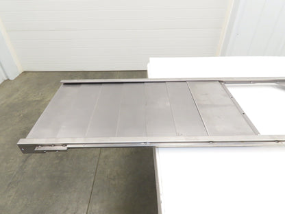 Machine Way Cover TM70H Y Shutter Stainless Steel 500x1740mm