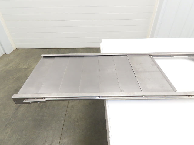 Machine Way Cover TM70H Y Shutter Stainless Steel 500x1740mm
