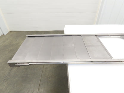 Machine Way Cover TM70H Y Shutter Stainless Steel 500x1740mm