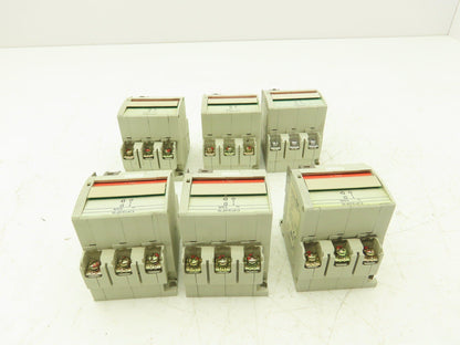 Fuji Electric Circuit Breakers AC/DC | 3/5/10/15A | 2/3-Pole | Mixed Lot of 11