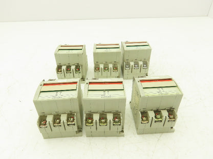 Fuji Electric Circuit Breakers AC/DC | 3/5/10/15A | 2/3-Pole | Mixed Lot of 11